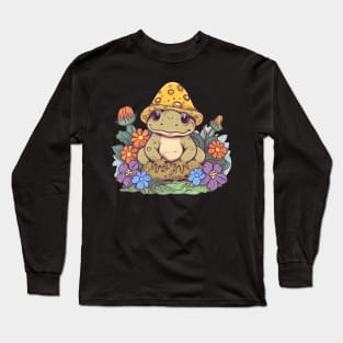 Mushroom Frog Long Sleeve T-Shirt